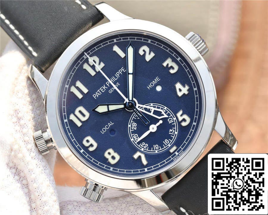 Patek Philippe Calatrava 5524G-001 1:1 edizione migliore GR Fabbrica quadrante blu
