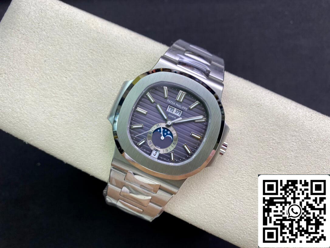 Patek Philippe Nautilus 5726/1A-001 1:1 Best Edition PPF Fabbrica Grey Dial