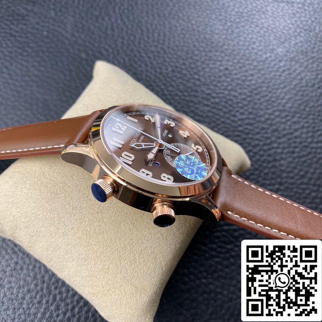 Patek Philippe Calatrava 5524R-001 1:1 edizione migliore GR Fabbrica Brown quadrante