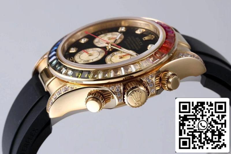 Rolex Daytona 116598RBOW 1:1 edizione migliore BL Fabbrica Yellow Oro Swiss ETA4130