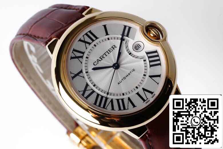 réplica Ballon Bleu De Cartier 42MM W6900551 edición mejor AF Fabbrica quadrante argento