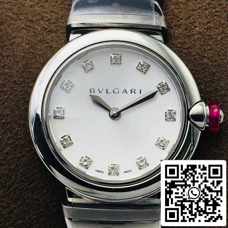 Bvlgari LVCEA 102196 1:1 edizione migliore BV Fabbrica quadrante bianco