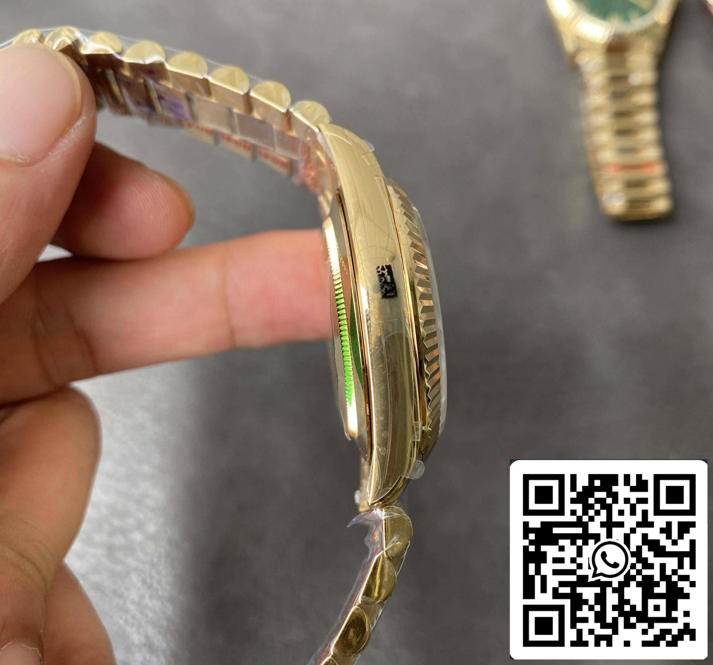Rolex Day Date M228238-0004 1:1 edição melhor GM Fabbrica V2 quadrante preto