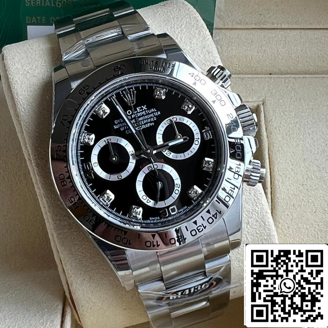 Rolex Daytona M116509-0055 1:1 edizione migliore BT Fabbrica quadrante nero
