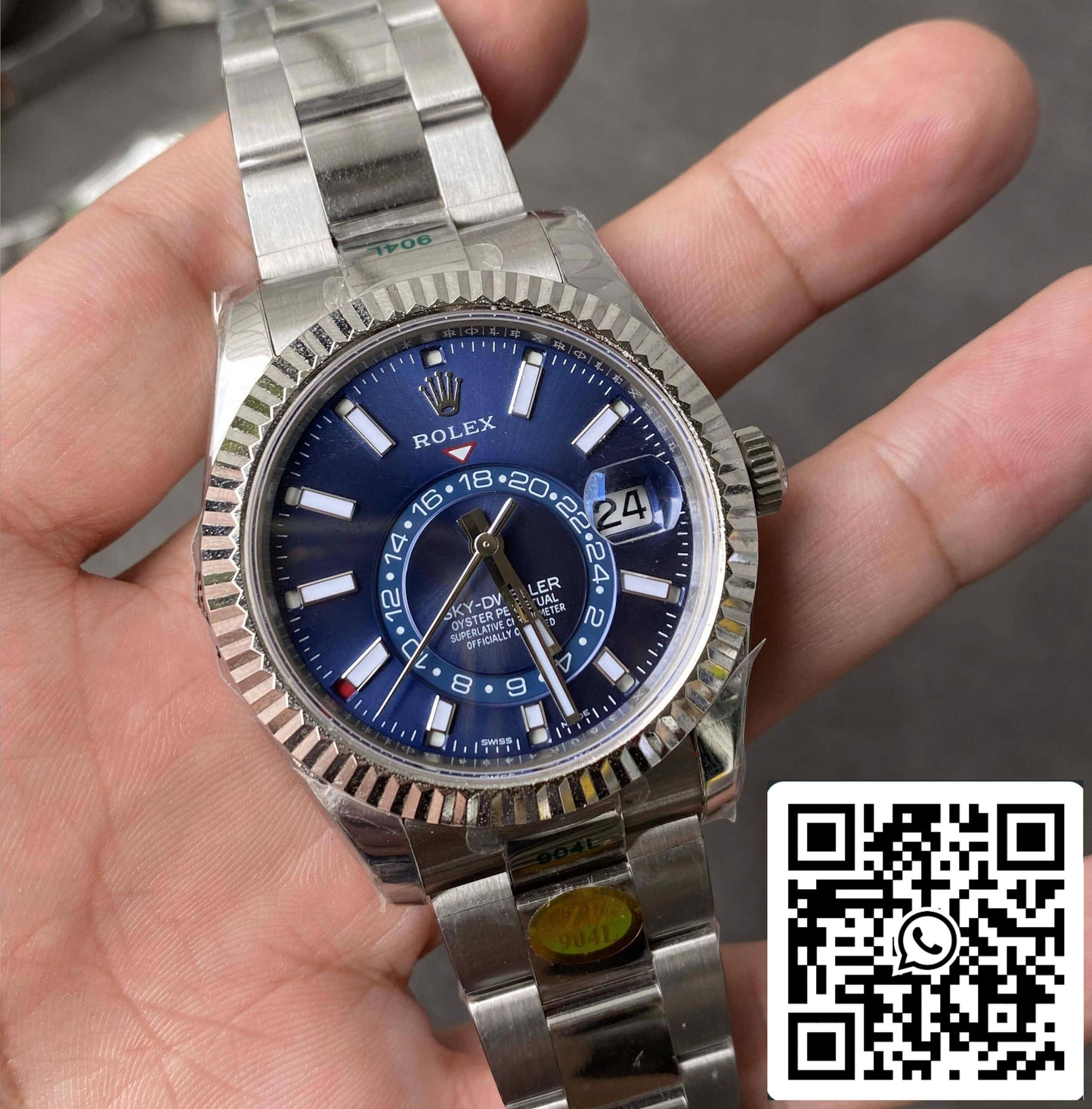 Rolex Sky Dweller M336934-0005 1:1 Best Edition ZF Fabbrica Blue Dial