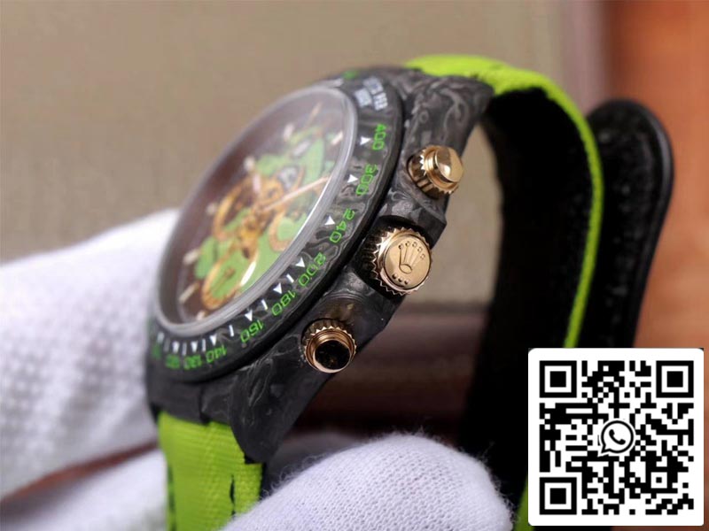 Rolex Daytona Cosmos Green Exploded Dragon 1:1 Best Edition WWF Fabbrica Swiss ETA7750