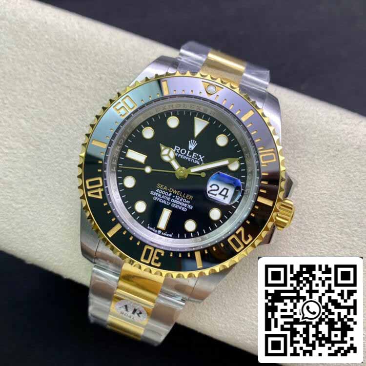 Rolex Sea Dweller M126603-0001 1:1 edición migliore AR Fabbrica quadrante nero