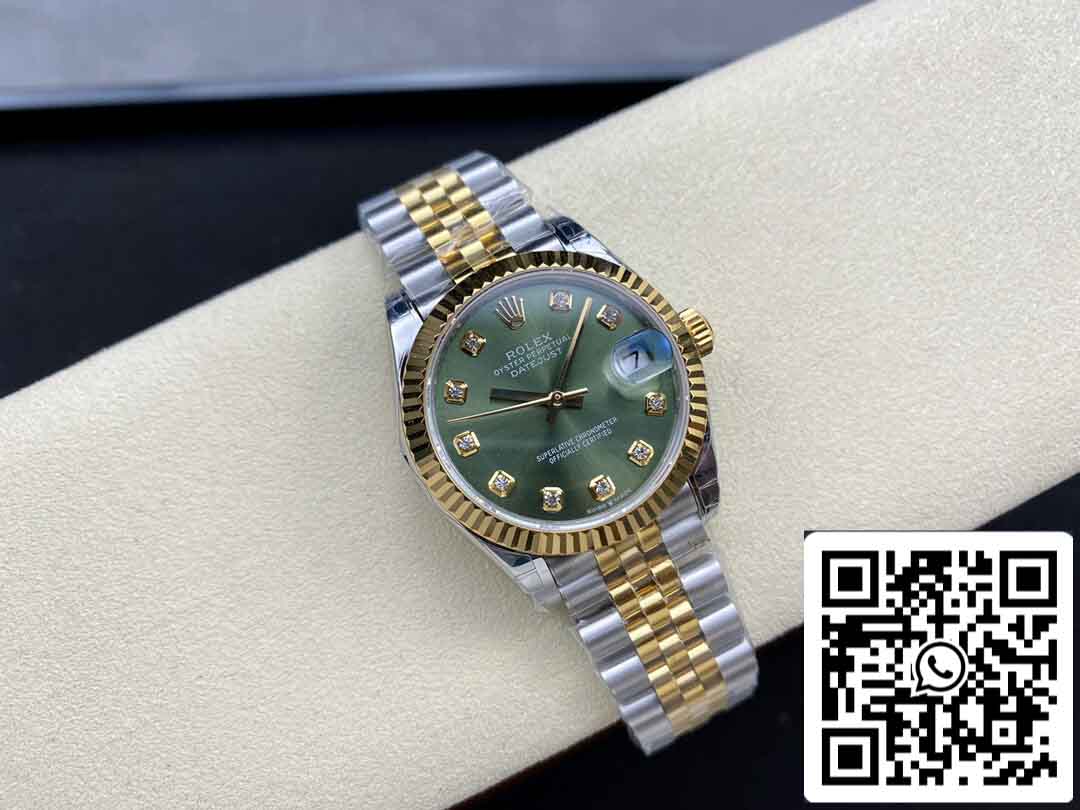 Rolex Datejust M278273-0030 31MM 1:1 edição melhor GS Fabbrica quadrante verde
