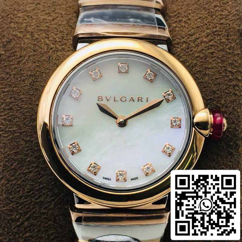 Bvlgari LVCEA 102194 1:1 edición mejor BV Fabbrica Rosa Oro Cassa