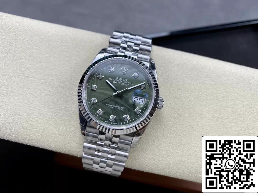 Rolex Datejust M126234-0055 36MM 1:1 edizione migliore VS Fabbrica Diamond quadrante