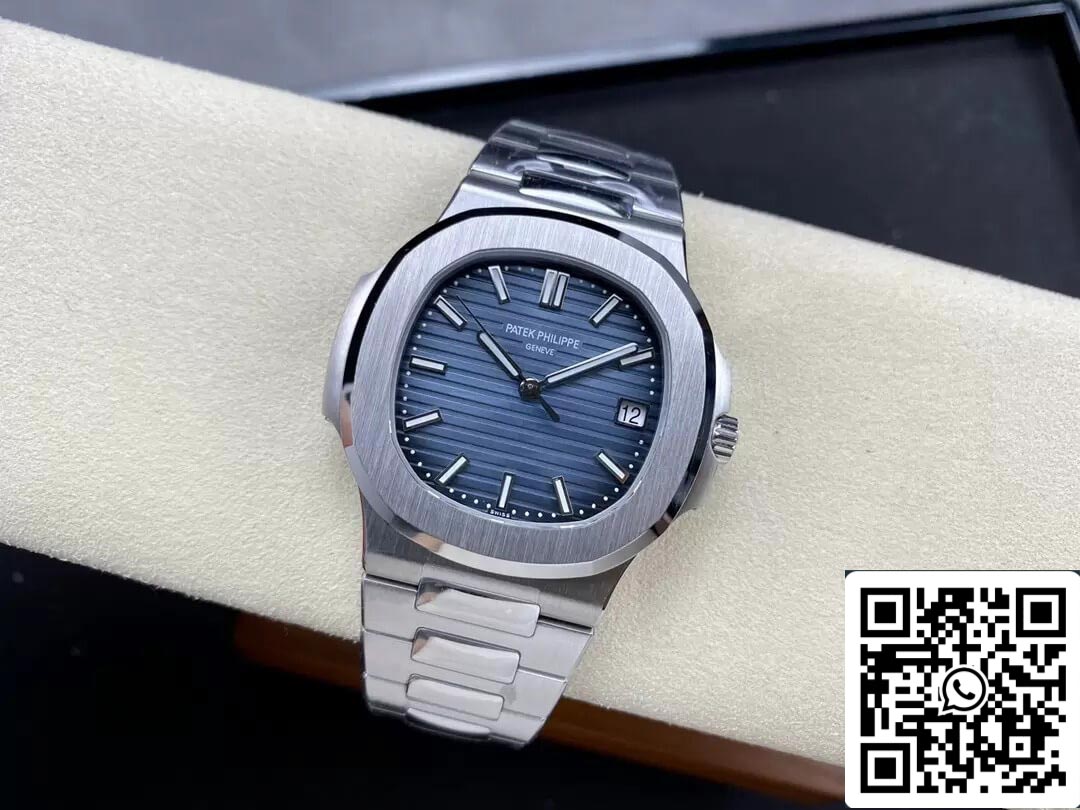 Patek Philippe Nautilus 5811/1G-001 1:1 edizione migliore 3K Fabbrica quadrante blu