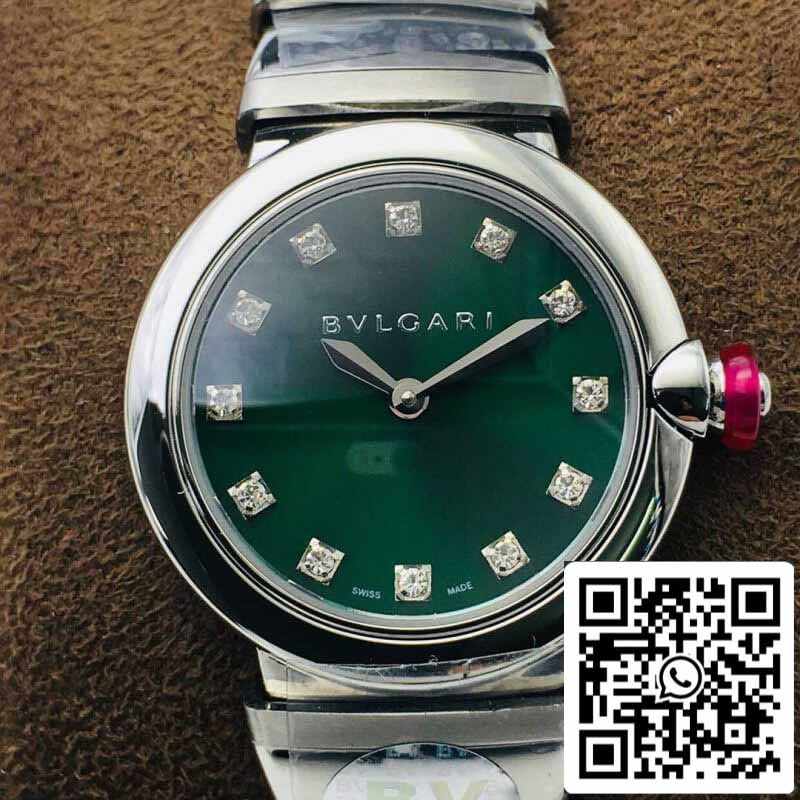 Bvlgari LVCEA 1:1 edizione migliore BV Fabbrica quadrante verde