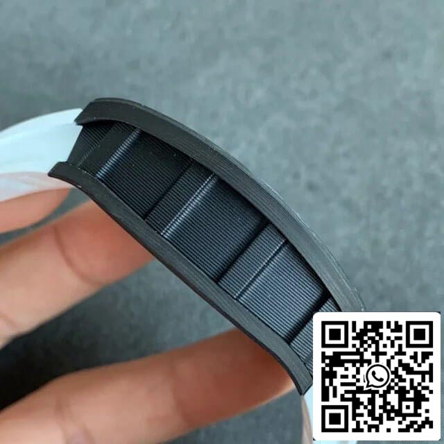 Cinturón de goma de fibra de carbono Richard Mille RM055 1:1 Best Edition KV Fabbrica V2