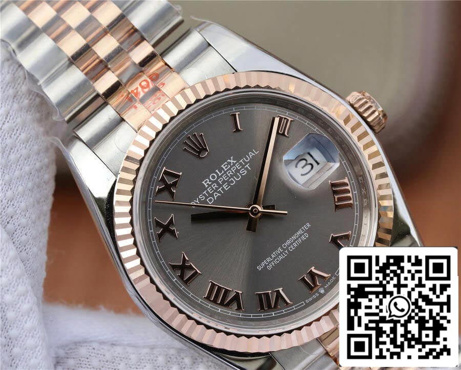 Rolex Datejust 116231-0087 36MM 1:1 edizione migliore GM Fabbrica quadrante argento