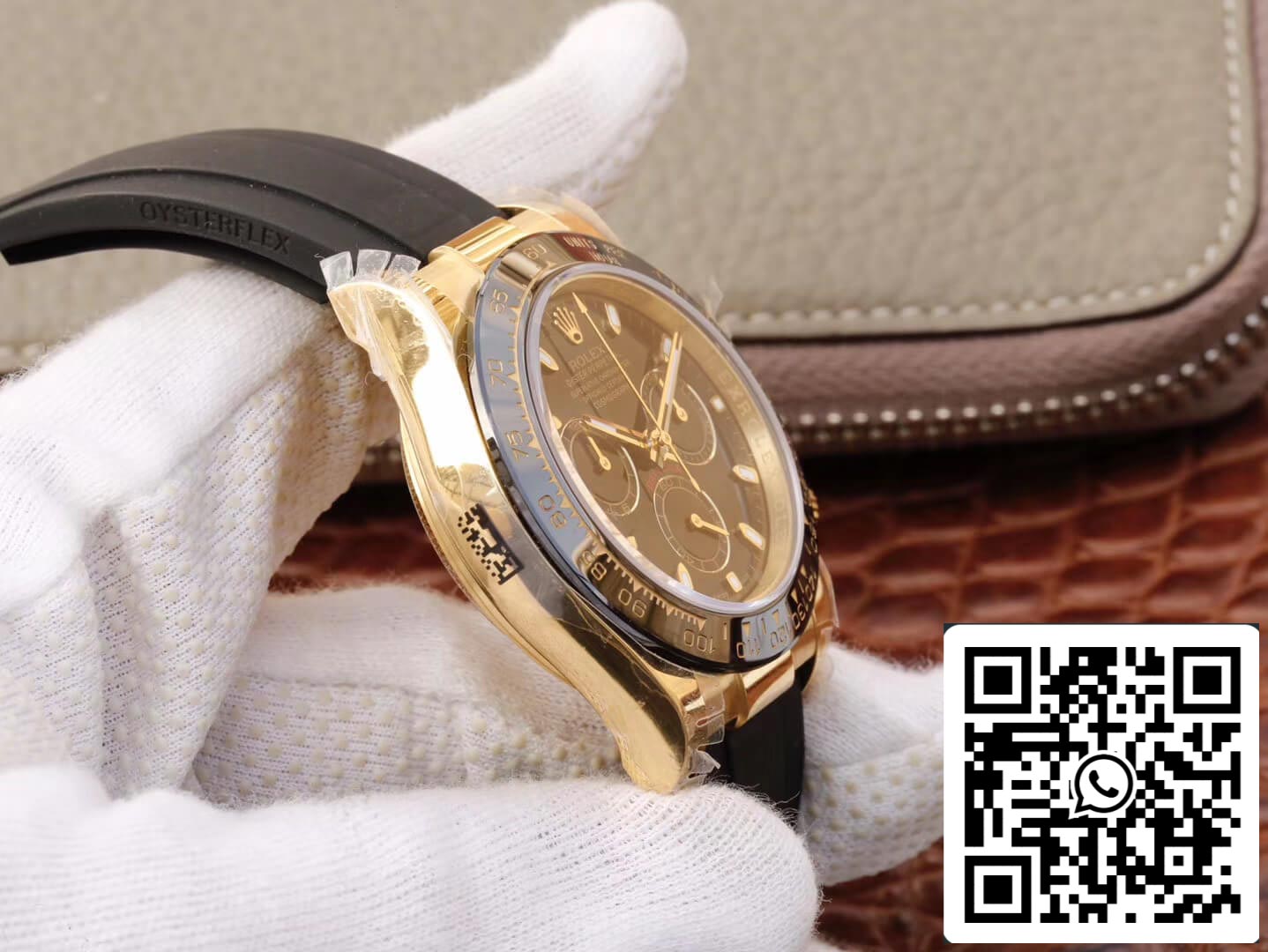 Rolex Daytona Cosmograph M116518ln-0043 1:1 edição melhor JH Fabbrica mostrador preto