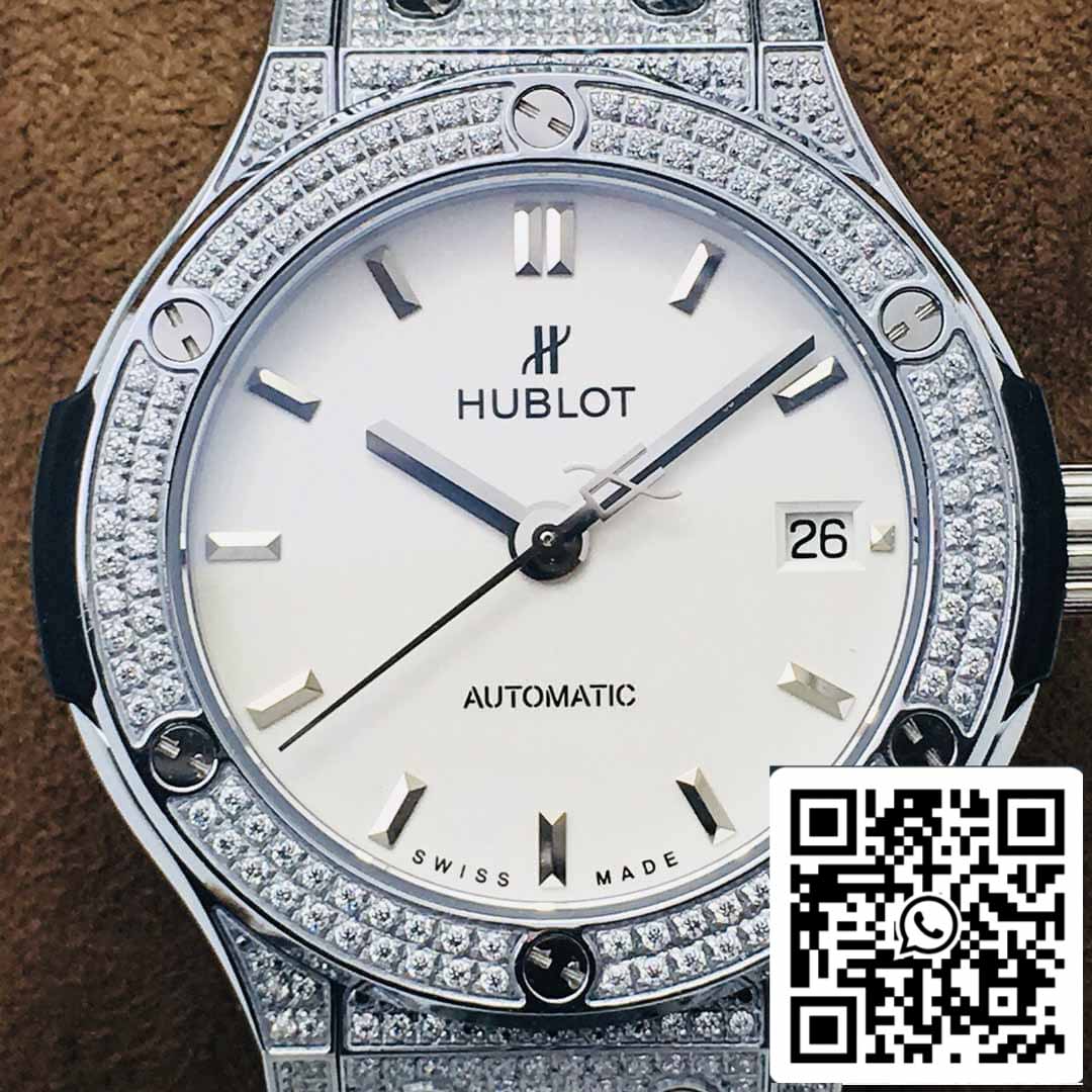 Hublot Classic Fusion 565.NX.1171.LR.1704 38MM 1:1 edição melhor HB Fabric quadrante preto