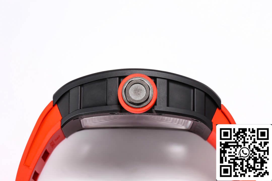 Richard Mille RM-055 1:1 edizione migliore BBR Fabbrica ceramica Cassa Red cinturino