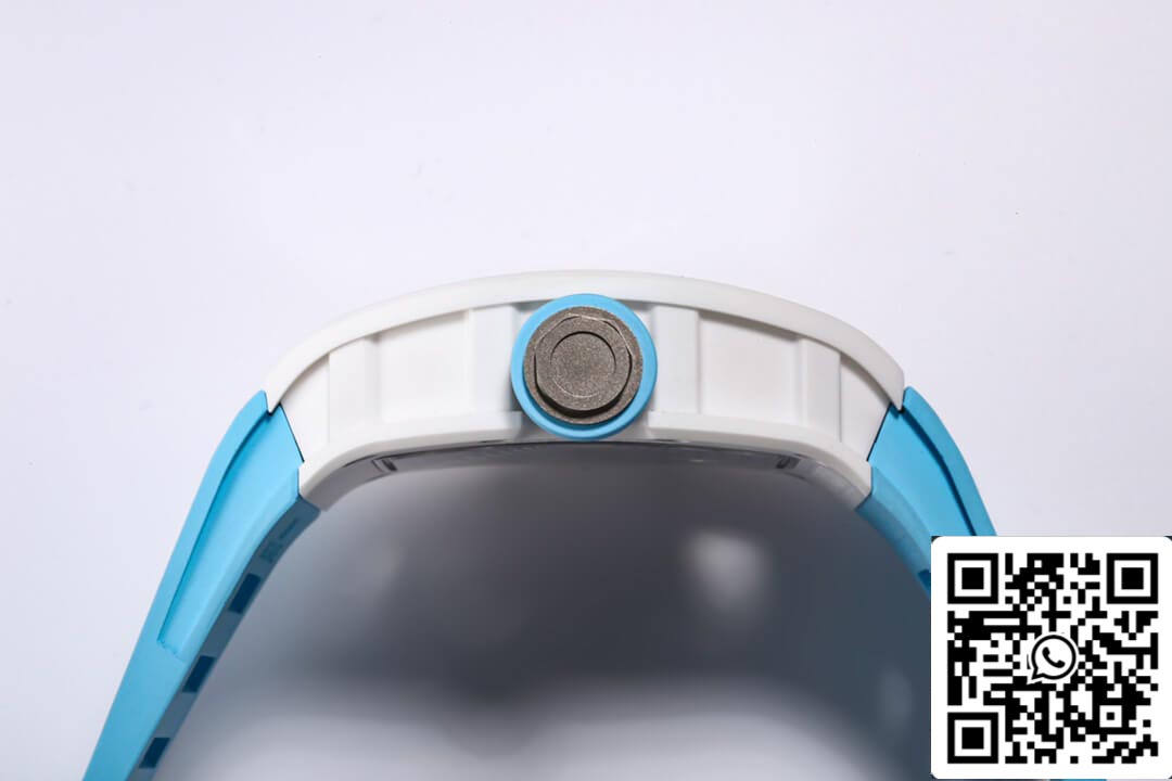 Richard Mille RM-055 1:1 edizione migliore BBR Fabbrica ceramica Cassa Blu cinturino