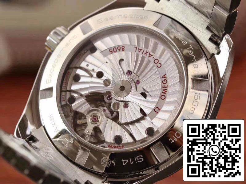 Omega Seamaster Aqua Terra 231.10.43.22.03.001 VS Fabbrica 1:1 edizione migliore Swiss ETA8605 Azul Texturizado quadrante