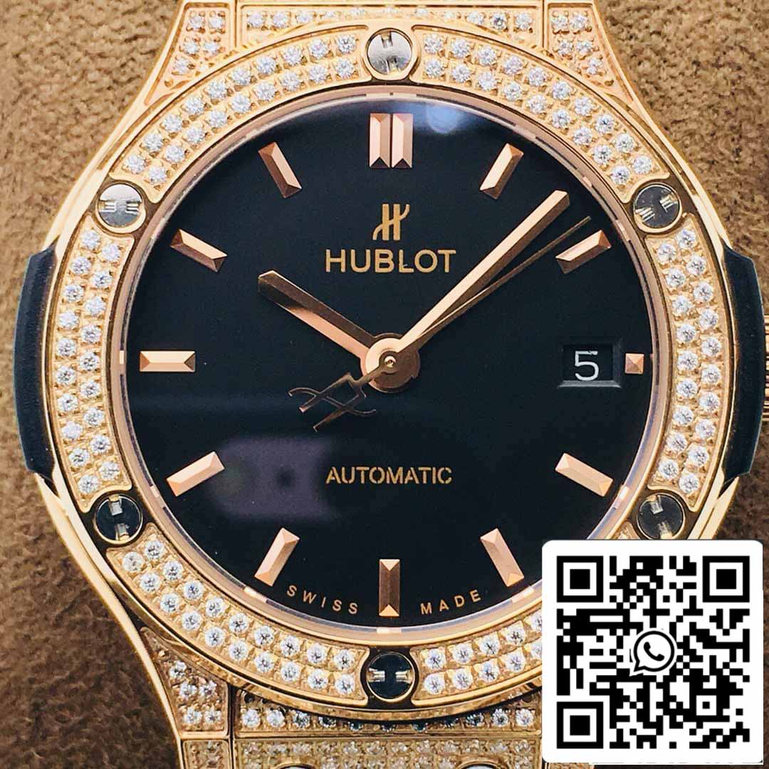 Hublot Classic Fusion 565.OX.1480.LR.1604 38MM 1:1 edizione migliore HB Fabbrica Diamond Cassa