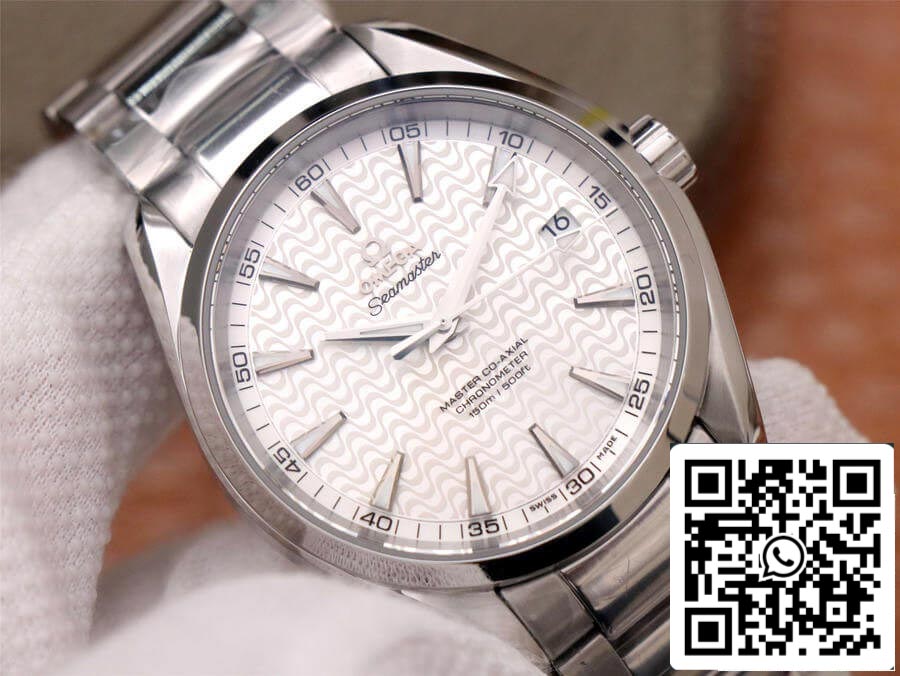 Omega Seamaster 231.10.42.21.02.006 1:1 edição melhor VS Fabbrica quadrante argento