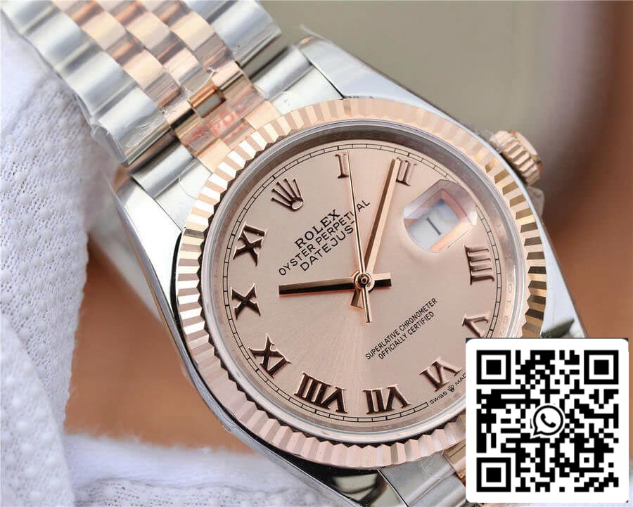 Rolex Datejust 116231 36MM 1:1 edizione migliore GM Fabbrica Pink quadrante