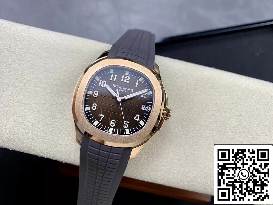 Patek Philippe Aquanaut 5167R-001 1:1 edición mayor 3K Fabbrica V2 Versione Rosa Oro