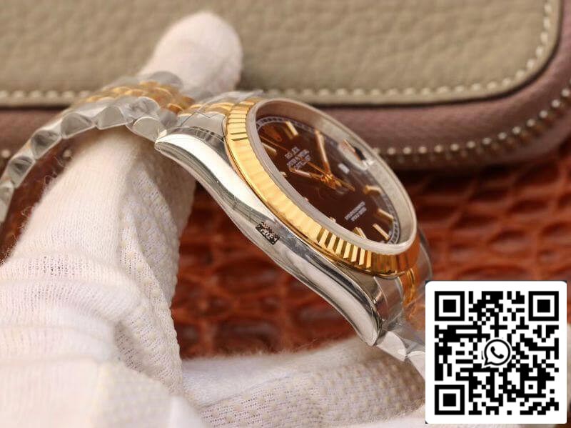 Rolex Datejust 126233 36mm AR Fabbrica Mechanical Watches 1:1 edizione migliore Swiss ETA3135 Two Tone bracciale