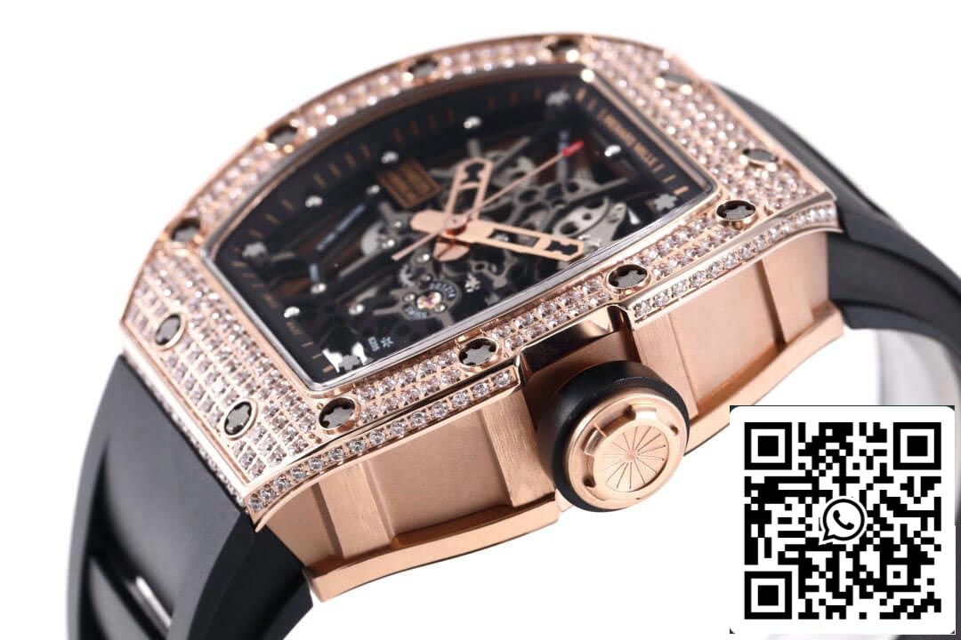 Richard Mille RM035 Americas 1:1 Best Edition KV Fabbrica Diamond Case