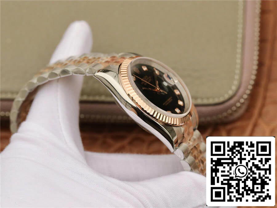 Rolex Datejust 116231 1:1 edizione migliore GM Fabbrica Nero Diamond quadrante