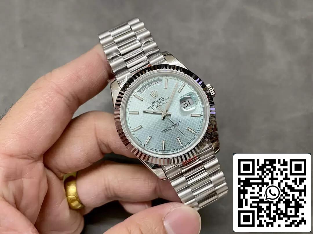 Rolex Day Date M228236 1:1 edizione migliore GM Fabbrica quadrante blu V2