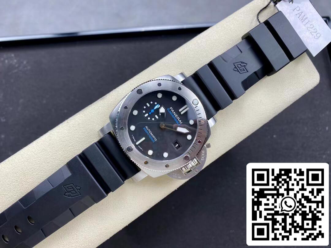 Panerai Submersible PAM01229 1:1 edizione migliore VS Fabbrica quadrante nero