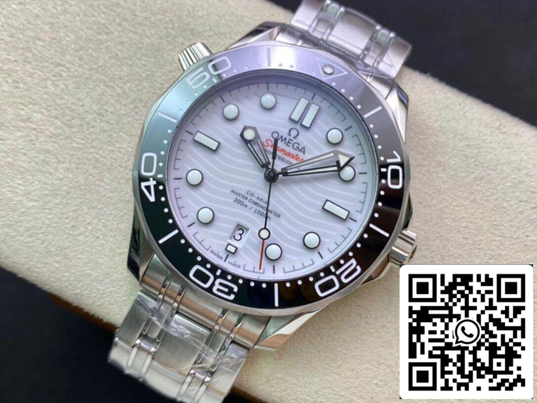 Omega Seamaster Diver 300M 210.30.42.20.04.001 1:1 Best Edition OR Fabbrica White Dial