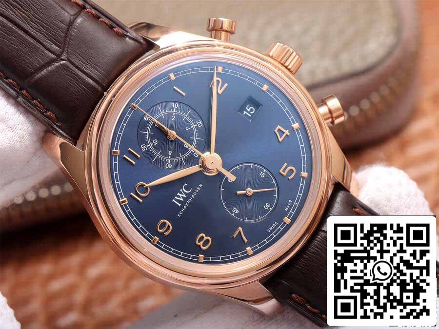 IWC Portugieser IW390305 1:1 Best Edition ZF Fabbrica Blue Dial