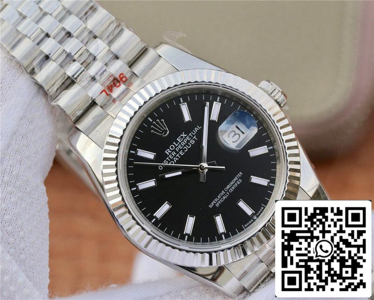 Rolex Datejust M126234-0015 1:1 edizione migliore GM Fabbrica quadrante nero