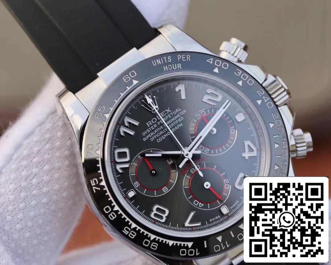 Rolex Daytona Cosmograph 40MM 1:1 edição melhor JH Fabbrica acciaio inossidabile