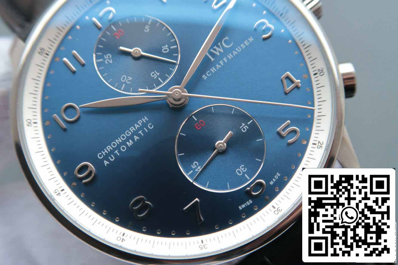 IWC Portugieser IW371432 1:1 Best Edition ZF Fabbrica V7 Blue Dial