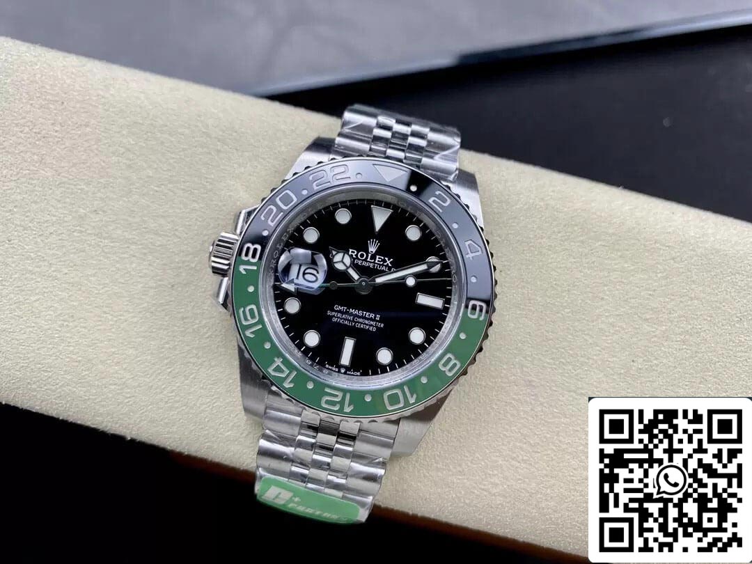 Rolex GMT Master II M126720vtnr-0002 1:1 edizione migliore C+ Fabbrica lunetta in ceramica