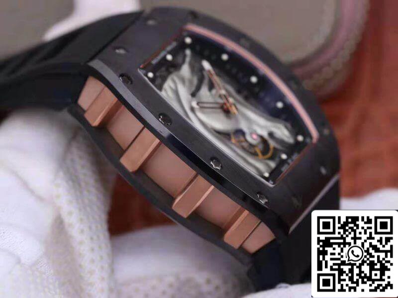 Richard Mille Polo Club Saint Tropez RM52-02 KV Fabbrica 1:1 Best Edition Swiss ETA8215 Silver Horse Dial