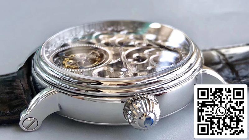 Patek Philippe Tourbillon P83000 1:1 Best Edition Silver Dial Swiss Tourbillon