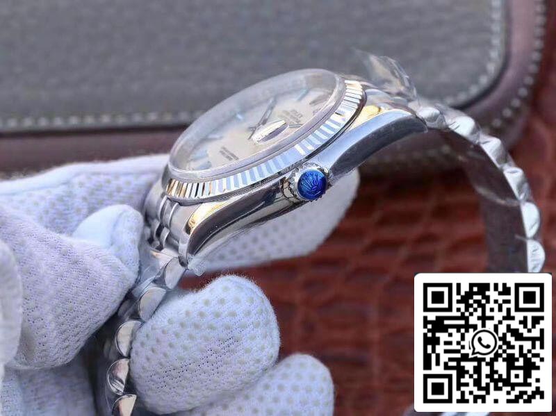 Rolex Datejust II 36 126334 AR Fabbrica 1:1 edizione migliore Swiss ETA3135 Rhodium quadrante