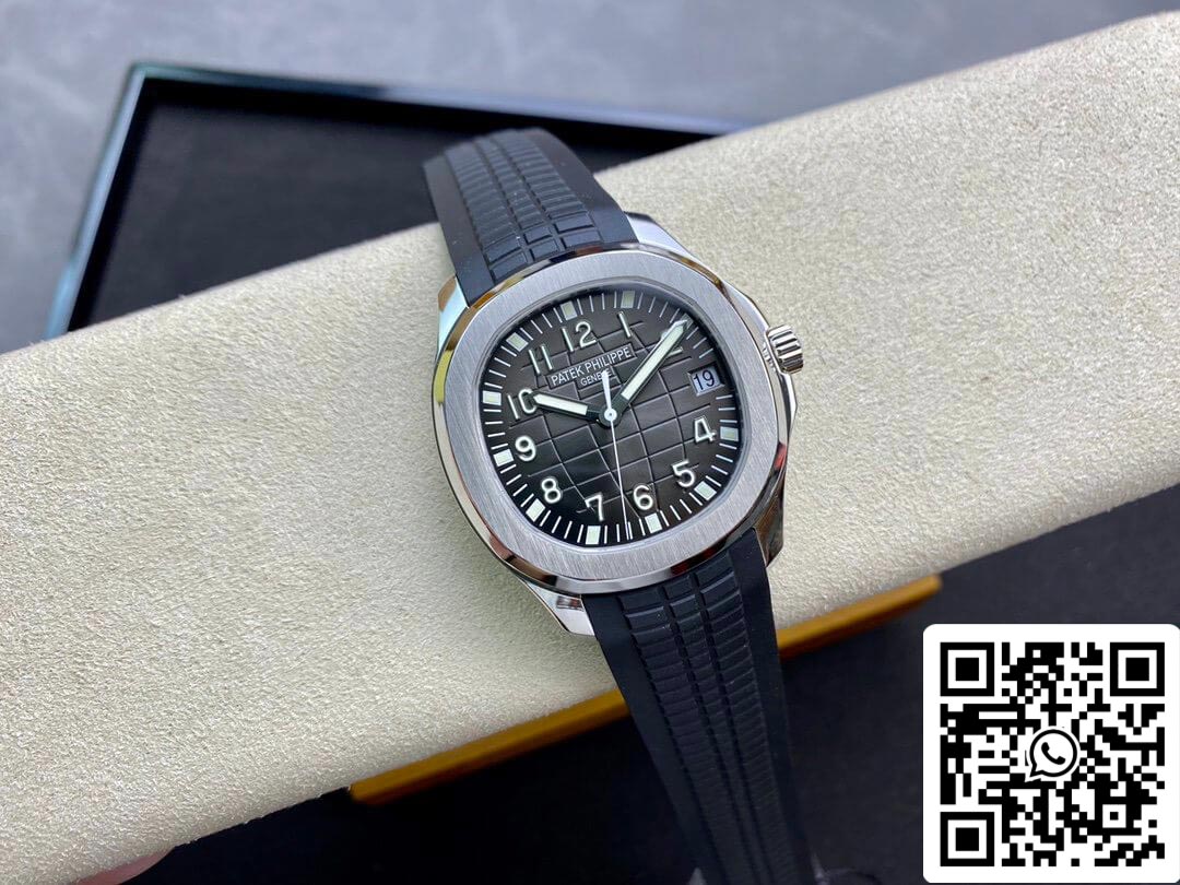 Patek Philippe Aquanaut 5165A 38MM 1:1 Best Edition ZF Fabbrica Black Dial
