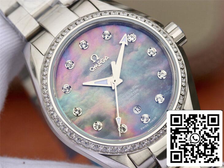 Omega Seamaster 231.15.34.20.57.001 Aqua Terra 150M 1:1 edizione migliore 3S Fabbrica Mother-Of-Pearl quadrante