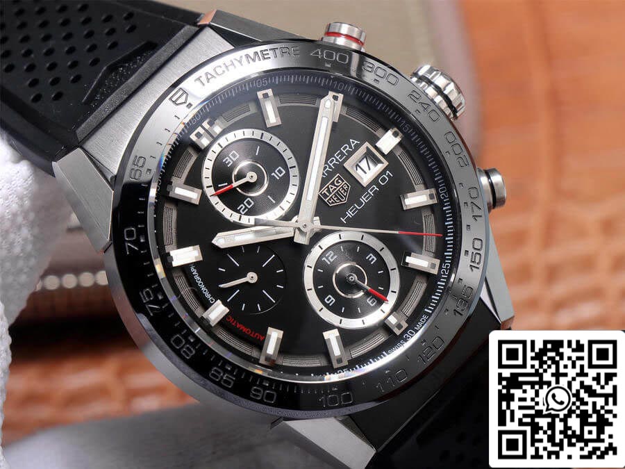 TAG Heuer Carrera CAR201Z.FT6046 1:1 Best Edition XF Fabbrica Black Dial
