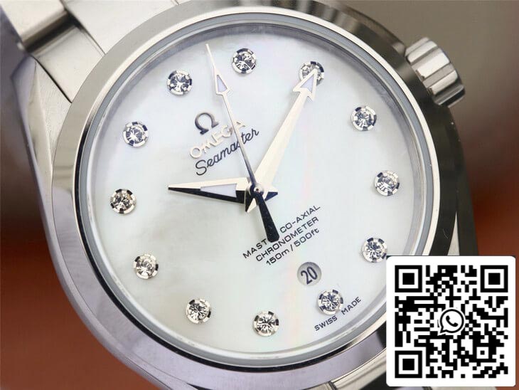 Omega Seamaster 231.10.34.20.55.002 Aqua Terra 150M 1:1 edizione migliore 3S Fabbrica quadrante bianco