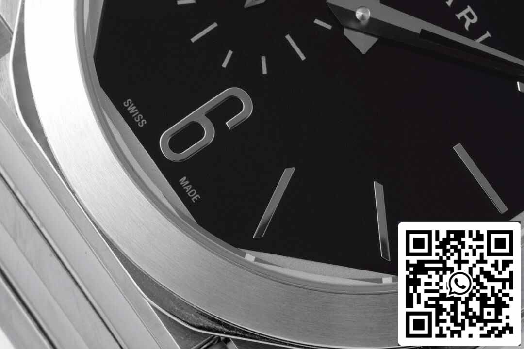 Bvlgari Octo Finissimo 103297 1:1 edizione migliore BV Fabbrica quadrante nero