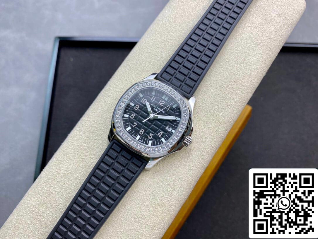 Patek Philippe Aquanaut 5067A-001 Quartz movimento 1:1 Best Edition PPF Fabbrica Black Dial