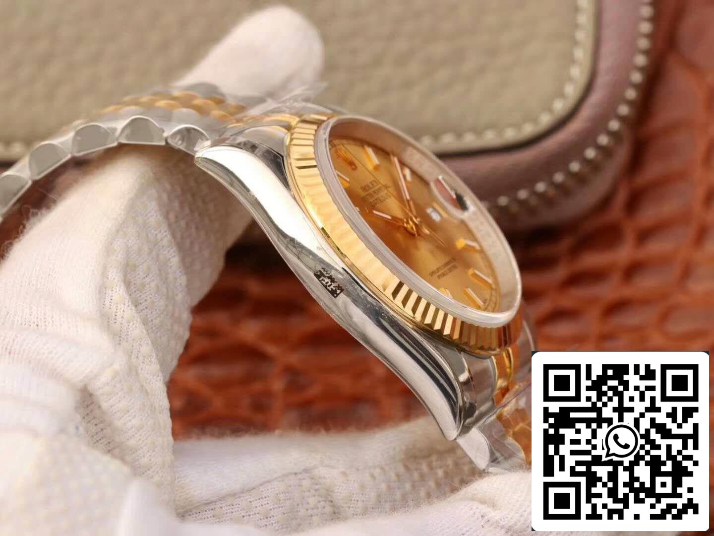 Rolex Datejust II 116333 AR Fabbrica 1:1 edizione migliore Swiss ETA3135 quadrante champagne