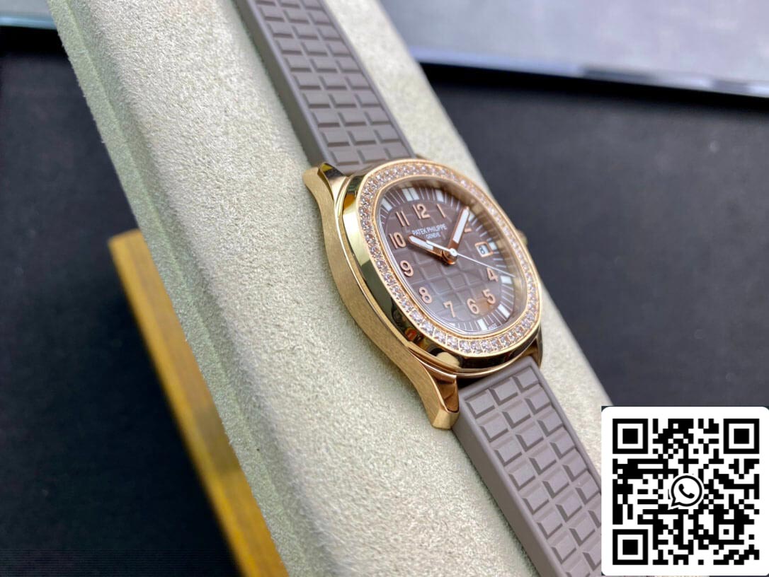 Patek Philippe Aquanaut 5067A Quartz movimento 1:1 Best Edition PPF Fabbrica Rose Gold Case