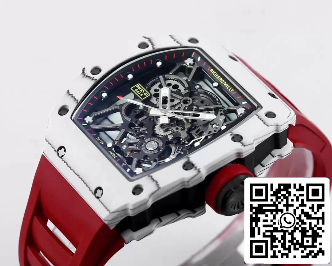 Richard Mille RM35-01 1:1 edizione migliore BBR Fabbrica Red cinturino